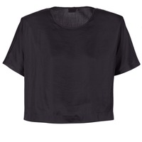 tekstylia Damskie Topy / Bluzki G-Star Raw COLLYDE WOVEN TEE Czarny