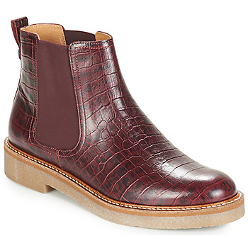 Buty Damskie Buty za kostkę Kickers OXFORDCHIC Bordeaux