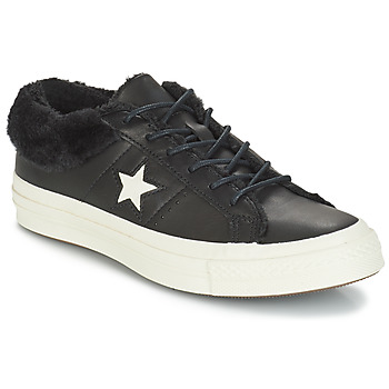 Buty Damskie Trampki niskie Converse ONE STAR LEATHER OX Czarny