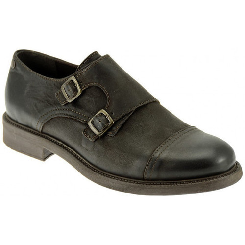 Sapatos Homem Sapatilhas Jack & Jones JFWALDGATELEATHER Castanho