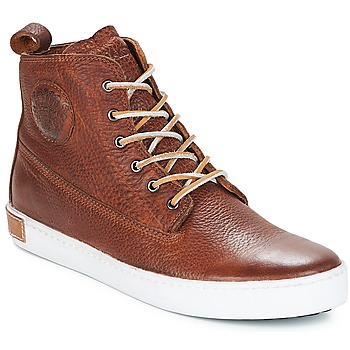 Sapatos Homem Sapatilhas de cano-alto Blackstone INCH WORKER Castanho