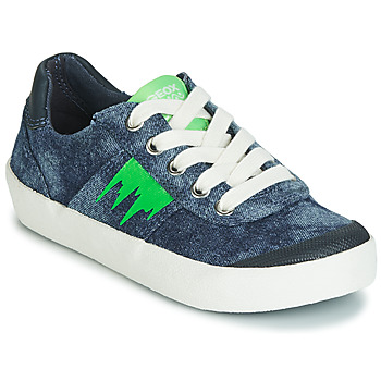 Sapatos Rapaz Sapatilhas Geox J KILWI BOY Azul / Verde