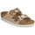 Sapatos Rapariga Chinelos Birkenstock ARIZONA Ouro