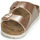 Sapatos Rapariga Chinelos Birkenstock ARIZONA Ouro