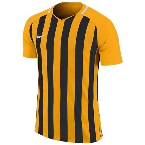 Textil Homem T-Shirt mangas curtas Nike Striped Division Iii Jsy Amarelo, Preto