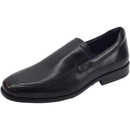 Sapatos Homem Mocassins Geox U926SD Calgary Preto