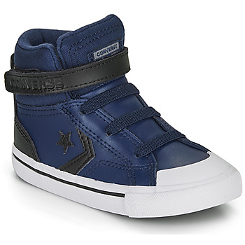 Sapatos Criança Sapatilhas de cano-alto Converse PRO BLAZE STRAP MARTIAN LEATHER HI Azul / Preto