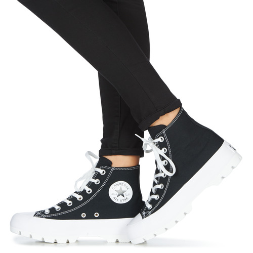 Converse CHUCK TAYLOR ALL STAR LUGGED HI Preto