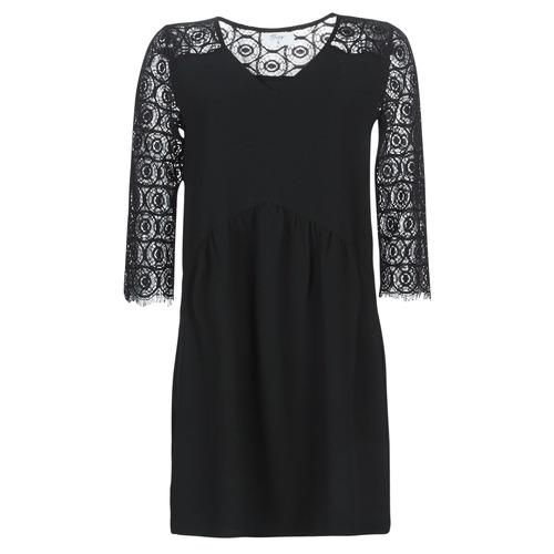 Textil Mulher Vestidos curtos Betty London LUUNA Preto