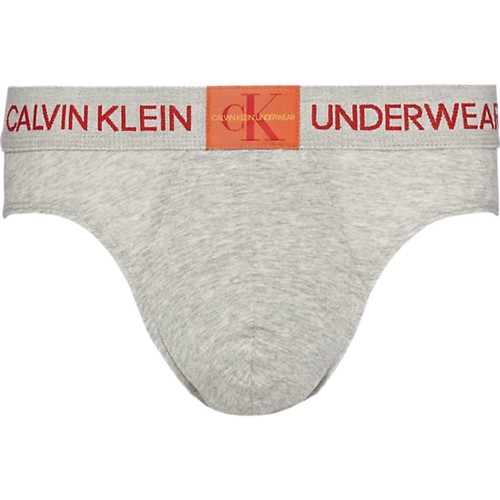 Roupa de interior Homem Cueca Calvin Klein Jeans 000NB1710A Cinza