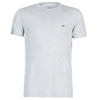 Textil Homem T-Shirt mangas curtas Lacoste TH6709 Cinza