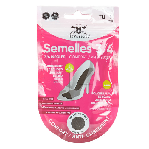 Acessórios Mulher Acessórios para calçado Lady's Secret SEMELLE ANTI-DERAPANTE NO CRASH Preto