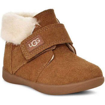 Sapatos Criança Botas baixas UGG NOLEN Castanho