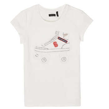 Textil Rapariga T-Shirt mangas curtas Ikks NADANA Branco