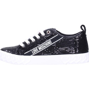 Sapatos Mulher Sapatilhas Love Moschino  Preto