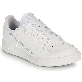 Sapatos Rapariga Sapatilhas adidas Originals CONTINENTAL 80 C Branco / Iridescente