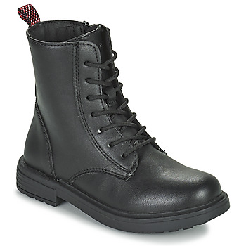 Sapatos Rapariga Botas baixas Geox ECLAIR Preto