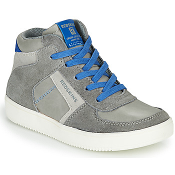 Sapatos Rapaz Sapatilhas de cano-alto Redskins LAVAL KID Cinza / Azul