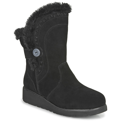 Sapatos Mulher Botas baixas Skechers KEEPSAKES WEDGE Preto