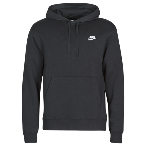 Textil Homem Sweats Nike M NSW CLUB HOODIE PO BB Preto / Branco