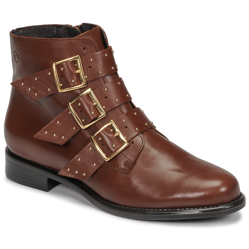 Sapatos Mulher Botas baixas Betty London LYS Camel