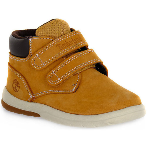 Sapatos Rapaz Botas Timberland TODDLE TRACK Amarelo