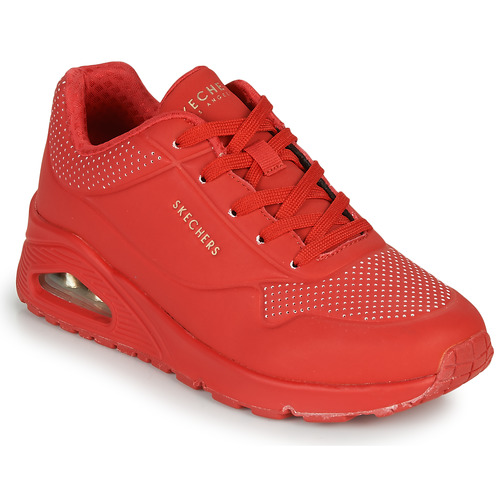 Sapatos Mulher Sapatilhas Skechers UNO STAND ON AIR Vermelho