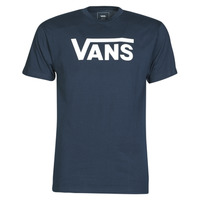 Textil Homem T-Shirt mangas curtas Vans VANS CLASSIC Azul / Branco