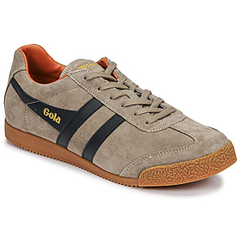 Sapatos Homem Sapatilhas Gola HARRIER Bege / Marinho