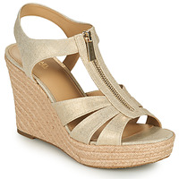 Sapatos Mulher Sandálias MICHAEL Michael Kors BERKLEY WEDGE Ouro