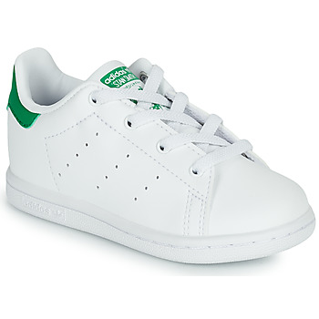 Sapatos Criança Sapatilhas adidas Originals STAN SMITH EL I Branco / Verde