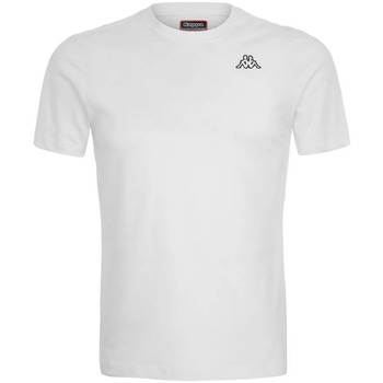 Textil Homem T-shirts e Pólos Kappa  Branco