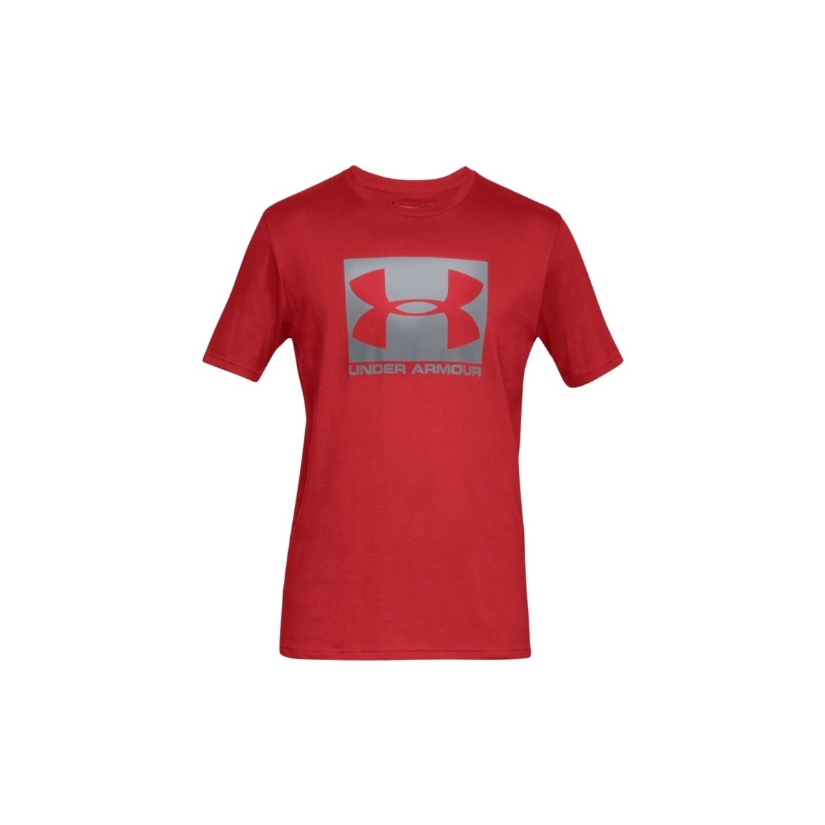 Textil Homem T-Shirt mangas curtas Under Armour Boxed Sportstyle SS Tee Vermelho