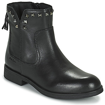 Sapatos Rapariga Botas baixas Geox AGATO Preto