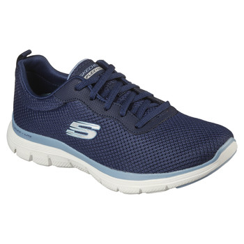 Sapatos Mulher Sapatilhas Skechers FLEX APPEAL 4.0 BRILLIANT VIEW Azul