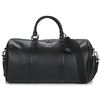 Malas Saco de viagem Polo Ralph Lauren DUFFLE DUFFLE SMOOTH LEATHER Preto