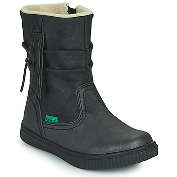 Sapatos Rapariga Botas baixas Kickers RUMBY Preto