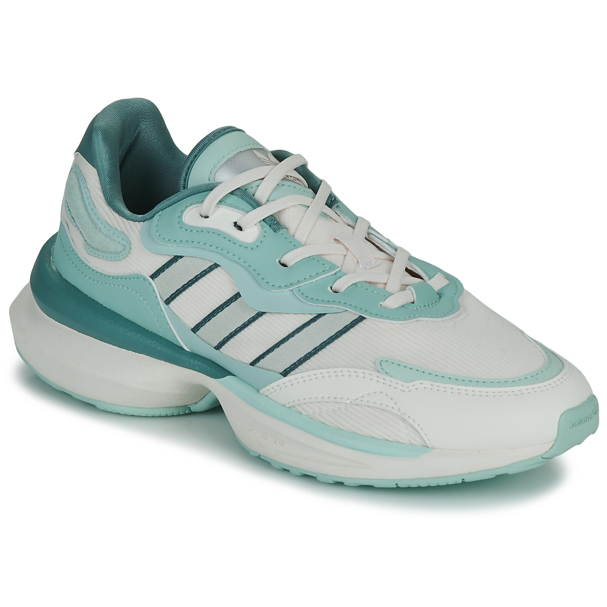 Sapatos Mulher Sapatilhas adidas Originals OZIKENIEL Branco / Verde