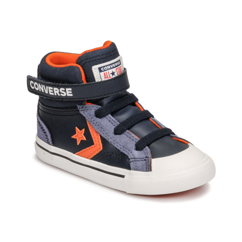 Sapatos Criança Sapatilhas de cano-alto Converse PRO BLAZE STRAP LEATHER TWIST HI Azul