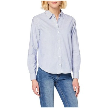 Textil Mulher Tops / Blusas Only Camisa Marcia - Blue Azul