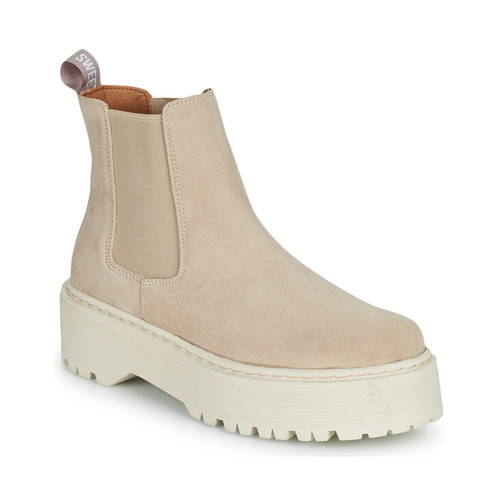 Sapatos Mulher Botas baixas Sweet Lemon NYMA Bege