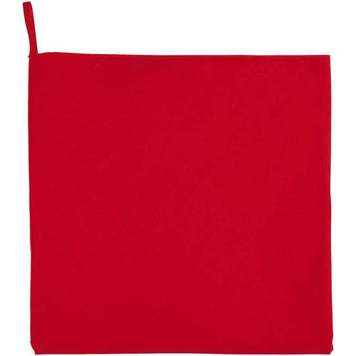 Casa Toalha e luva de banho Sols ATOLL 30 X 50 ROJO-TOALLA DE MICROFIBRA ABSORVENTE Vermelho