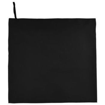 Casa Toalha e luva de banho Sols ATOLL 100 Negro-TOALLA DE MICROFIBRA ABSORVENTE -GRANDE Preto