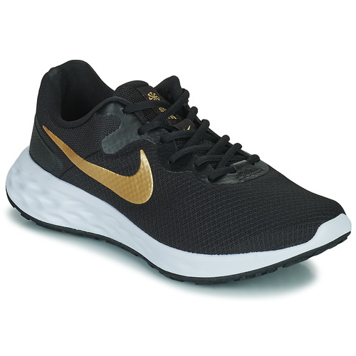 Sapatos Homem Sapatilhas de corrida Nike NIKE REVOLUTION 6 NN Preto / Ouro