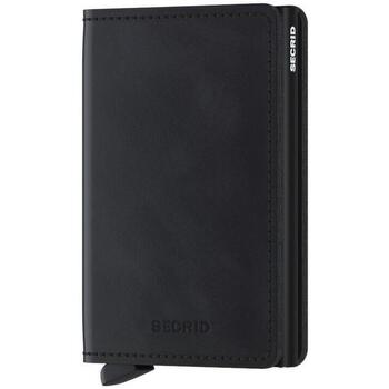 Malas Homem Carteira Secrid Carteira Slimwallet Vintage - Black Preto