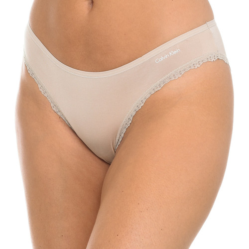 Roupa de interior Mulher Cueca Calvin Klein Jeans D3387O-70N Bege