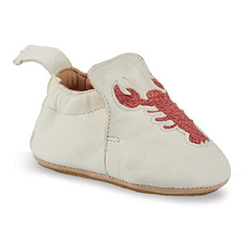 Sapatos Criança Pantufas bebé Easy Peasy BLUBLU HOMARD Branco