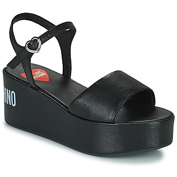 Sapatos Mulher Sandálias Love Moschino JA16197I0E Preto