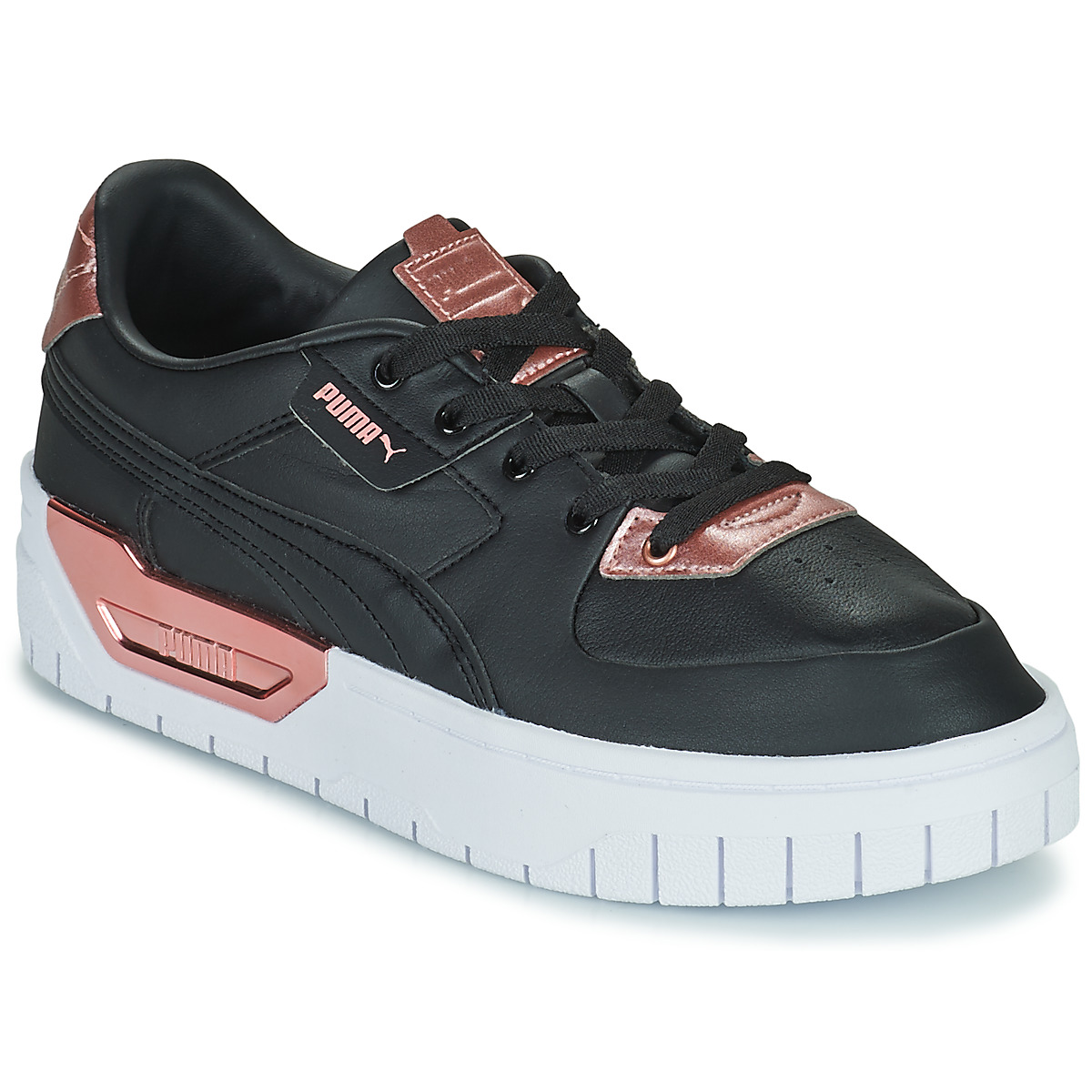 Sapatos Mulher Sapatilhas Puma Cali Dream Metal Preto / Rosa