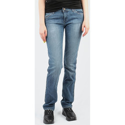 Textil Mulher Calças Jeans Wrangler Night Rider Mae Straight W21VZW16F Azul